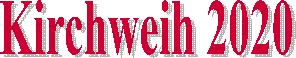 Kirchweih 2020